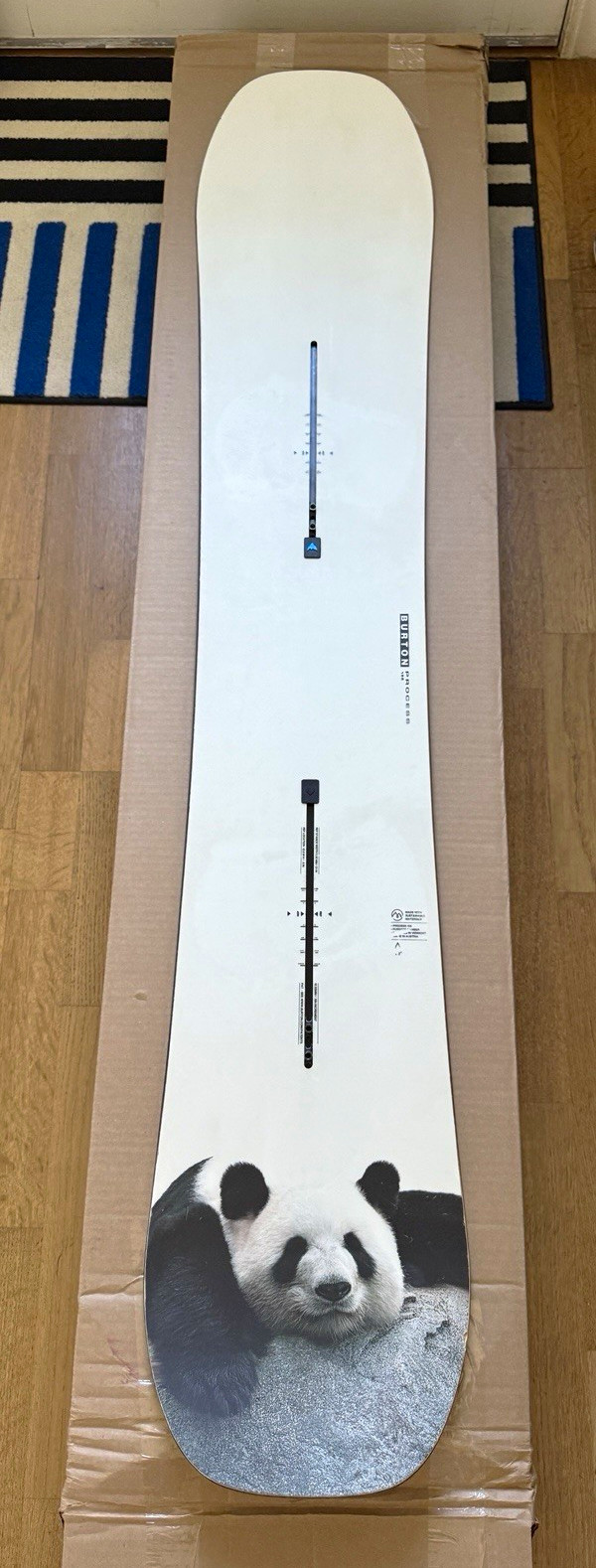 Burton Process 155cm Snowboard 2023 PurePop Camber Panda Twin Channel