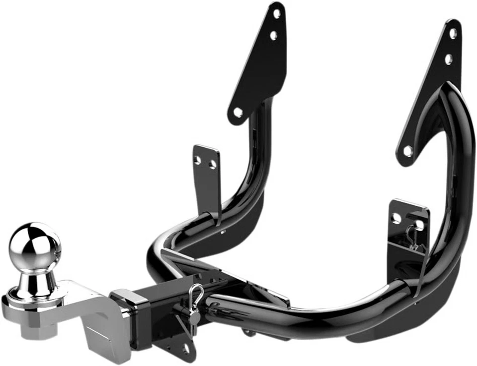 Khrome Werks Chrome Receiver Trailer Hitch for Late 86-08 Harley Touring 720650 - Imagem 3 de 4