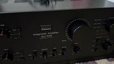 RECAPPED AND SERVICED Sansui AU-919 Integrated Amplifier Black Control Panel