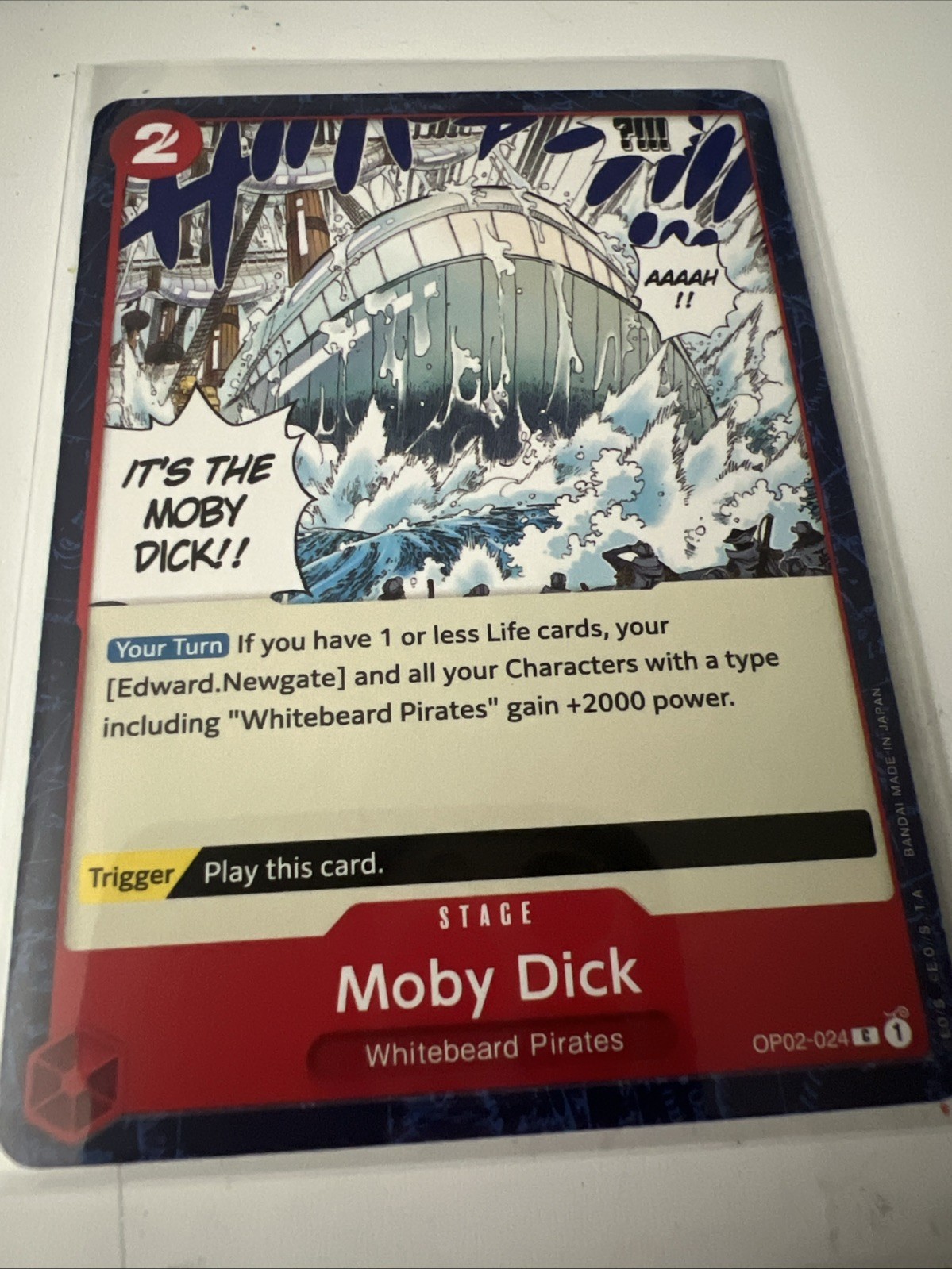 Moby Dick OP02-024 Paramount War Regular