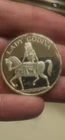 Stunning Lady Godiva Coin 1 Troy Oz .999 Fine Silver Round Medal