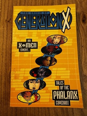 MARVEL COMICS THE ORIGIN OF GENERATION X TALES OF THE PHALANX COVENANT PAPERBACK