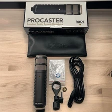 Rode PROCASTER Cardoid Broadcast Vocal Dynamic Microphone w/ XLR Cable