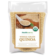 Organic White Quinoa 80 Oz - Protein  Fiber Rich