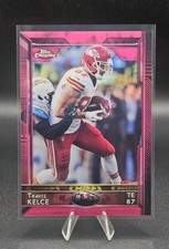 Travis Kelce /399 #86 BCA Pink Refractor - 2015 Topps Chrome Clean!