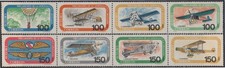 Uruguay 898/905 1974 Precursores de Aviación Uruguaya MNH
