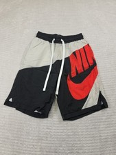 Nike Swim Trunks Mens Small Vintage Style Large Spellout Board Shorts Swim