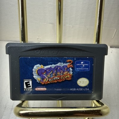 2002 Gameboy Advance - Spyro 2 Season of Flames Cartridge Tested