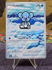 Pokemon TCG Cubchoo 109/086 Illustration Rare Black Bolt Holo NM on eBay
