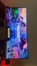 Image of Samsung curved ultra-wide freesync monitor