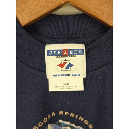 Camisa Vintage Oso Juvenil Azul S Colorado Pagosa Primavera Naturaleza Niños Camiseta Años 90 - Imagen 4 de 7
