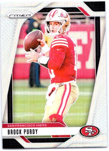 Brock Purdy [Silver] #249 2024 Panini Prizm Autograph card
