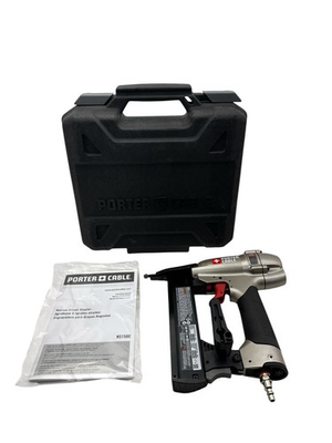 #ad Porter Cable NS150C Pneumatic 18 Gauge 1 1 2quot; Narrow Crown Stapler OB $69.95