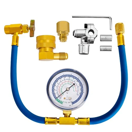 R134a Refrigerant Charging Hose with BPV31 Piercing Valve for Refrigerator - ...