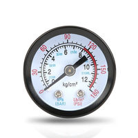 Luftkompressor Manometer, DruckmessgeräT FüR Luftkompressor 180 Psi/12Bar, Druck