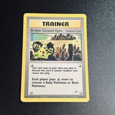 Pokemon TCG Broken Ground Gym 92/105 Neo Destiny - Played on eBay