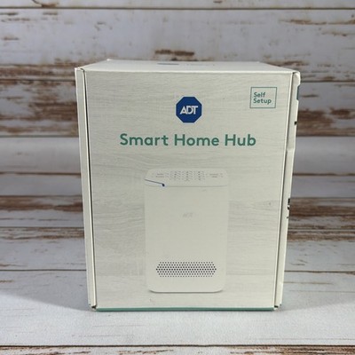 New ADT Self Setup Smart Home Hub White Base Station S40LR1-01 Security Alarm