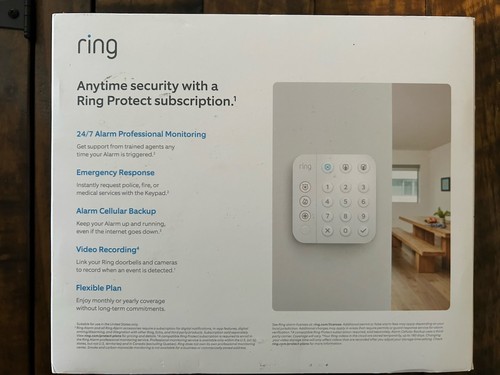 Ring Alarm 8-Piece Security Kit, 2nd Gen Home Security System Alexa Compatible - Picture 3 of 5
