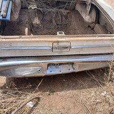Pair 62 Ford Fairlane Trunk Mouldingtrim. Gas Door Bezel Not Included