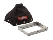 871001RQP Shifter Boot 7-1/2 x 5-1/2 in Base 6 in Tall Aluminum/Fire