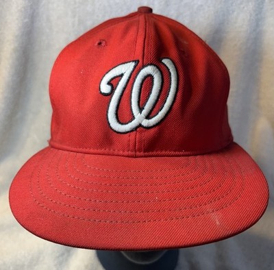 Washington Nationals Vintage 1965-1970 Rare Roman Pro Cap Leather Band 7 3/8 