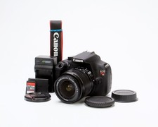 Canon EOS T5 18MP Digital SLR Camera, EF-S 18-55mm f/3.5-5.6 IS II Lens