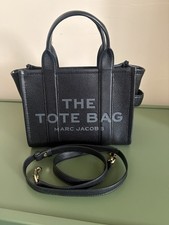 MARC JACOBS - The Leather Small Tote Bag - Black - Excellent Condition
