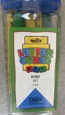 Didax Unifix Letter Cubes Blends Set Hands On Phonics Fun Never Used