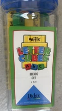 Didax Unifix Letter Cubes Blends Set Hands On Phonics Fun Never Used