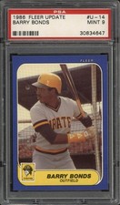 Barry Bonds Rookie Cards and Autograph Memorabilia Guide 20