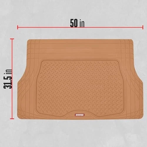  FlexTough robuste Gummi Auto Fußmatten Allwetter & Laderaumwanne für beige - Bild 5 von 6