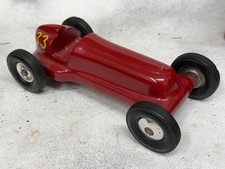 Auto da corsa vintage Cox Thimble Drome Prop Rod Tether con base in metallo a baldacchino