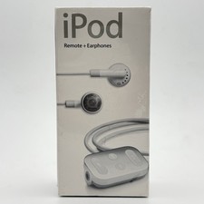 Genuine Apple iPod Remote  Earphones Brand New Sealed M9128G/A, Vintage C4
