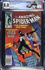 Amazing Spider-Man #252 (1984) Newsstand CGC 8.0 with Custom Label