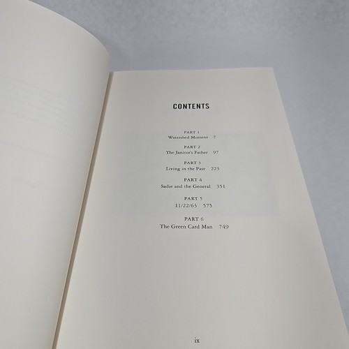 Stephen King 11/22/63 A Novel First Edition 2011 Scribner Hardcover - Picture 12 of 16