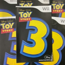 Toy Story 3 Nintendo Wii Instruction Manual Only