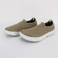 OOFOS Oomg Eezee Low Recovery Shoes Womens Size 9 Taupe Comfort Sneakers