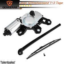 Wischermotor Heck Scheibenwischer Arm Spritzdüse für Audi A4 B7 Avant Schwarz