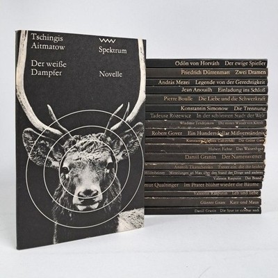 20 verschiedene Bücher Reihe Spektrum Verlag Volk und Welt, Sammlung, Konvolut