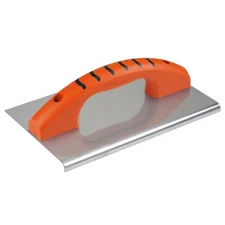 KRAFT TOOL CF902PF Stainless Steel Hand Edge, 10" x 6" 1/2"R