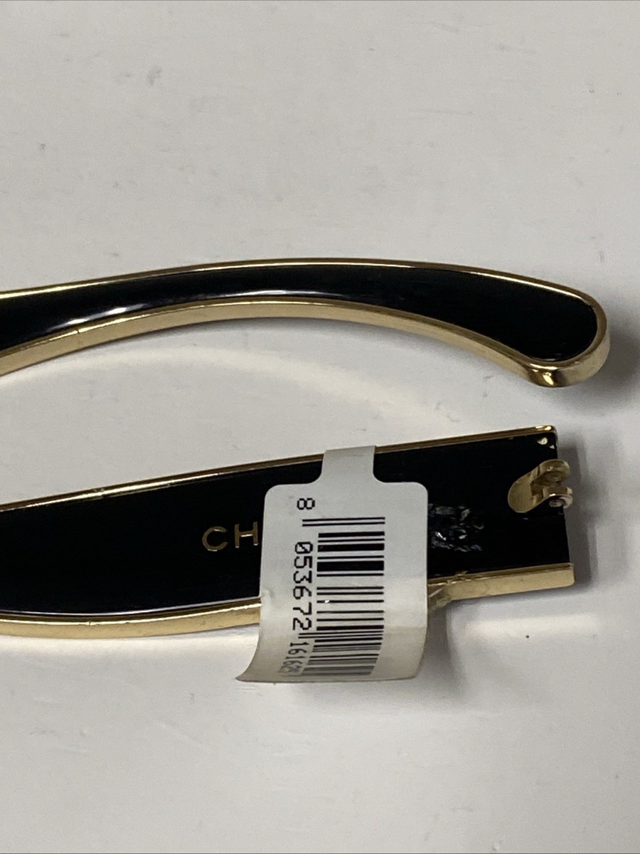 Chanel CH5270 57 Black/Gold Temple Arm Parts L266 | eBay