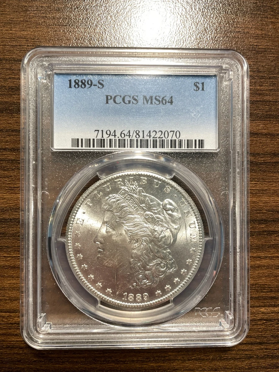 MS 64 Graded 1889 Year Morgan US Dollars (1878-1921) for sale | eBay