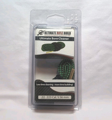 Ultimate Rifle Build Bore Snake Cleaner .22, .223 Cal, 5.56 mm