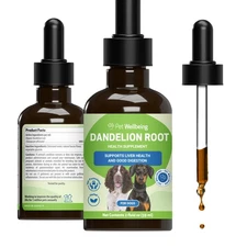 Dandelion Root for Dogs - Liver & Heart Health, Digestive Function, Blood Sug...