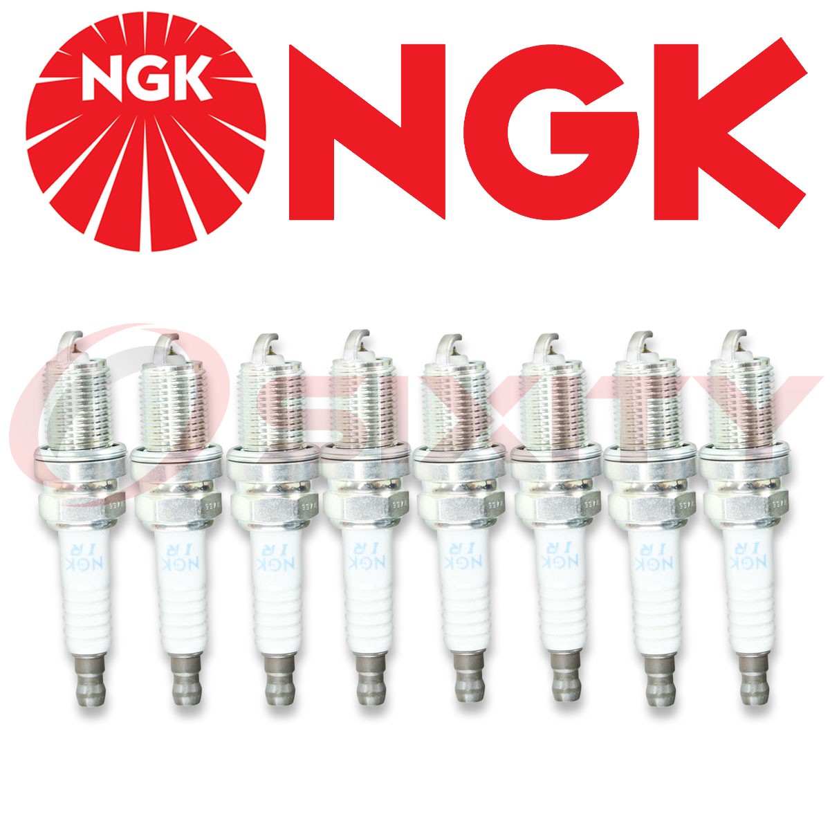 8 X NGK Laser Iridium Resistor Performance Power Spark Plugs IFR5N10 # 7866