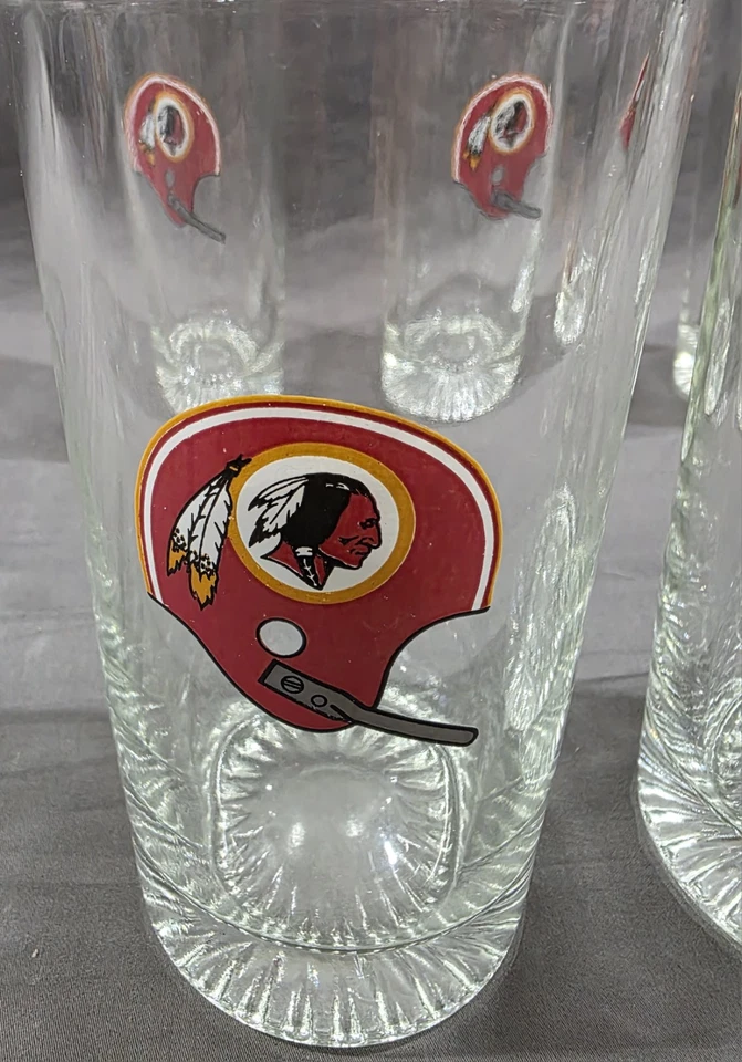 Lote De 5 Vasos De Colección Washington Redskins NFL 16 OZ  Foto 2 de 4