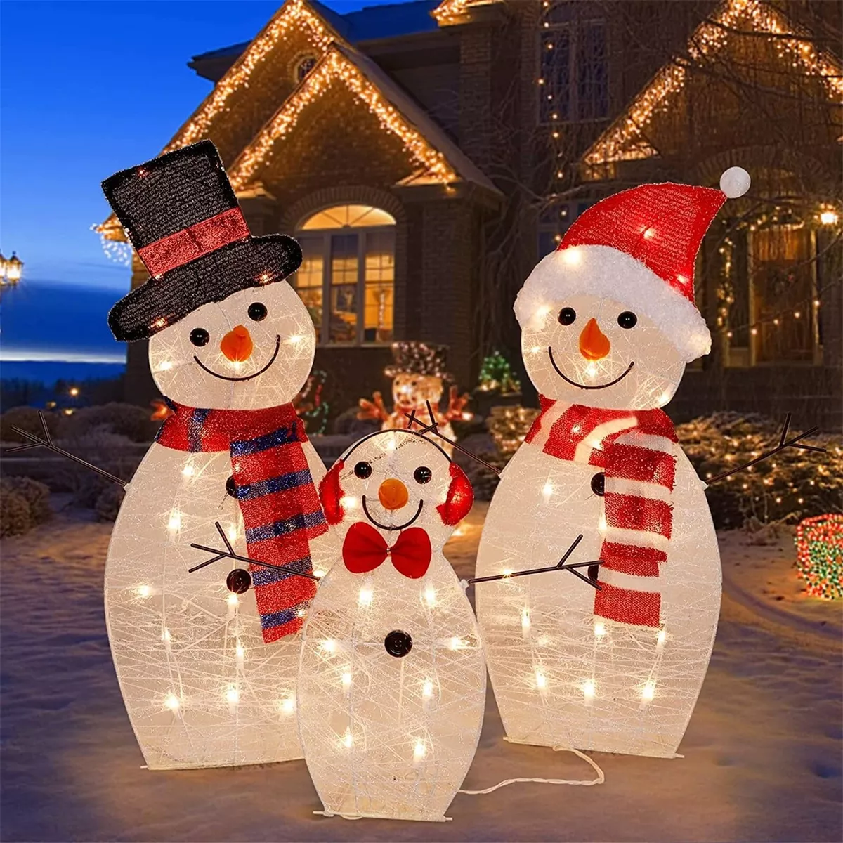 Outdoor yard decorations for christmas deals
