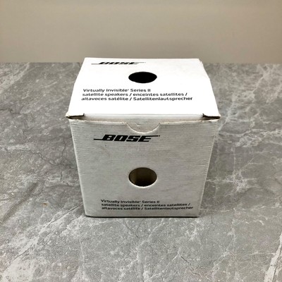 BOSE VIRTUAL UNSICHTBAR SERIES II SATELLITENLAUTSPRECHER SCHWARZ NEU