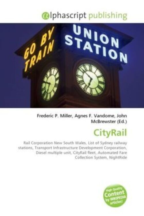 Frederic P. Miller (u. A.) | Cityrail | Taschenbuch | Englisch