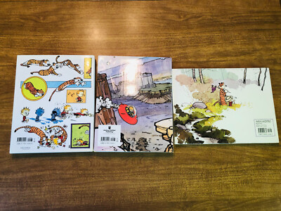 Calvin & Hobbes Collection (Lot of 3) Books Watterson (2 Hardback